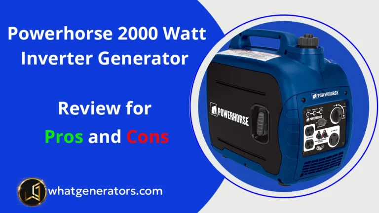 powerhorse inverter generator 2000 review
