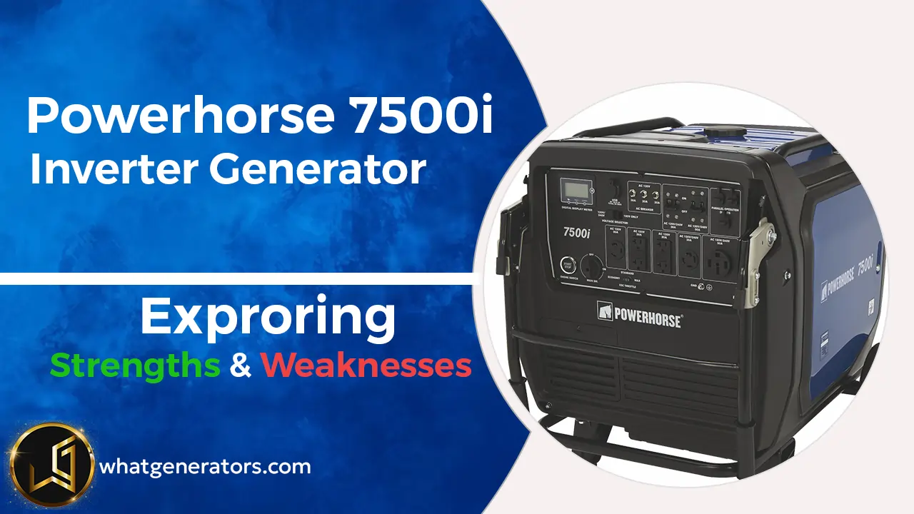 powerhorse 7500i inverter generator