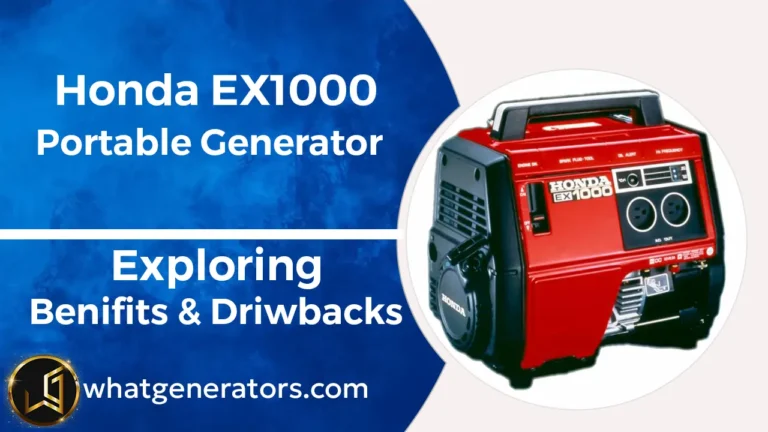 honda ex1000 generator