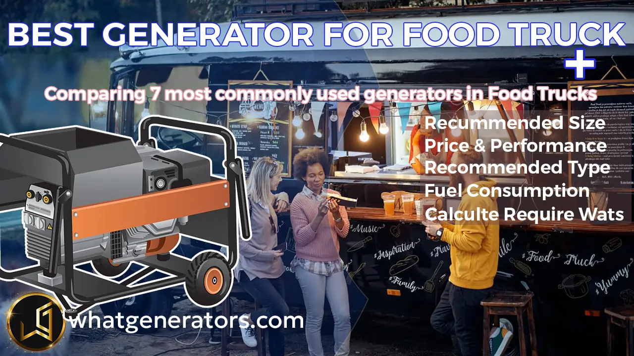 best generator for food truck