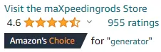 maXpeedingrods MXR3500 Rating on Amazon