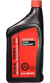 Honda 08207-10W30 recummended Motor Oil for predator 212