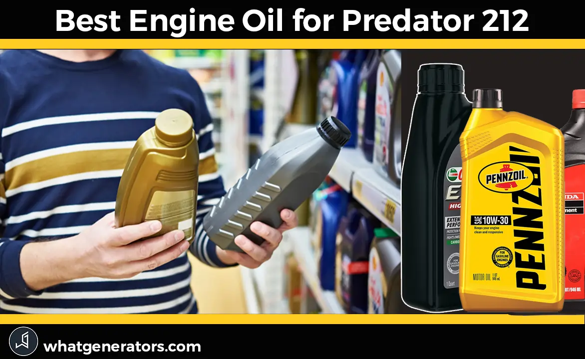 oil for predator 212