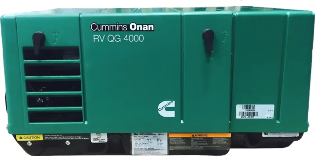 Cummins Onan 4000 Watts Gasoline RV Generator with 30A breaker - Quiet ...